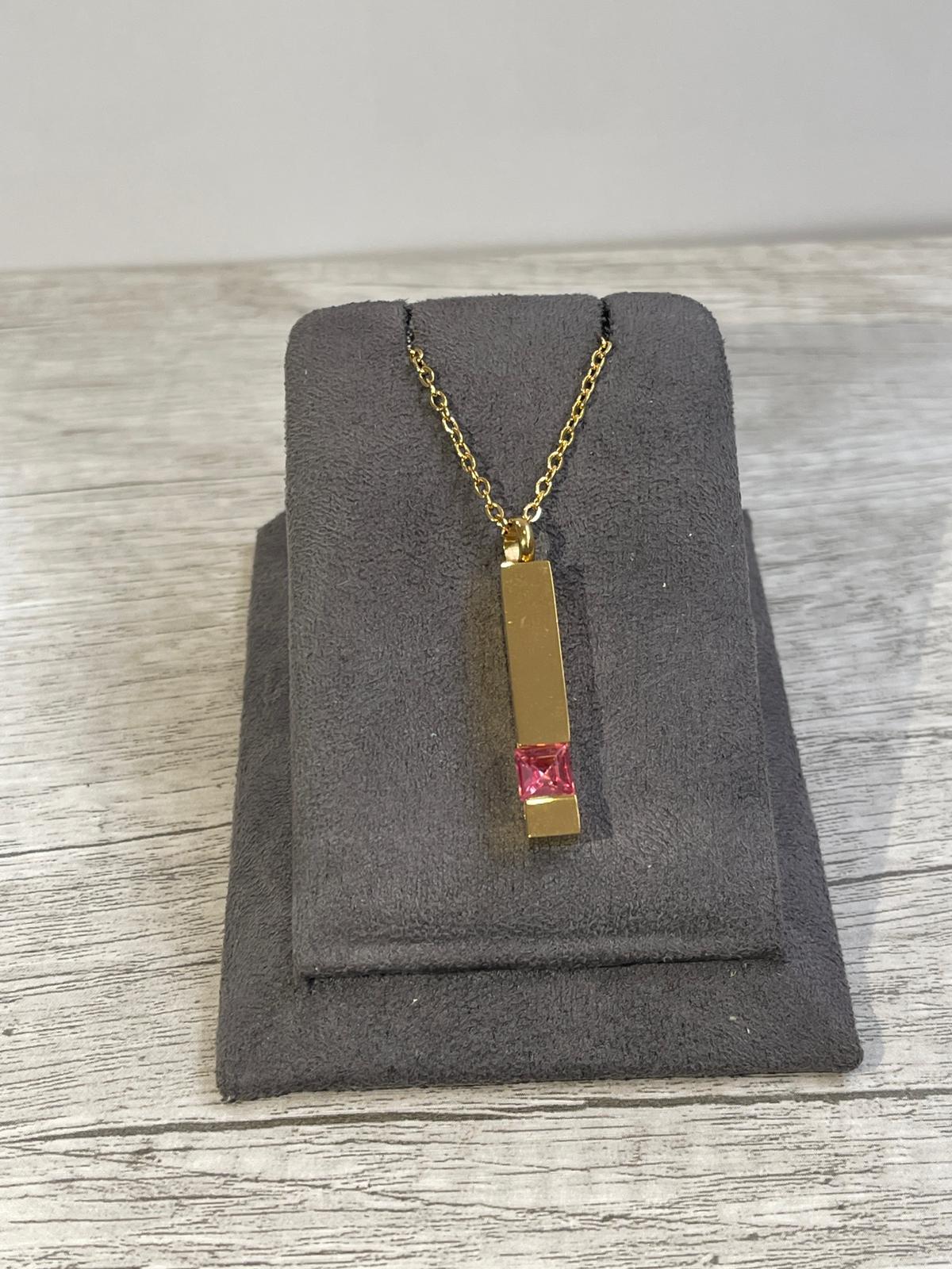 Obsequio de collar con las cenizas de tu mascota para incineración individual